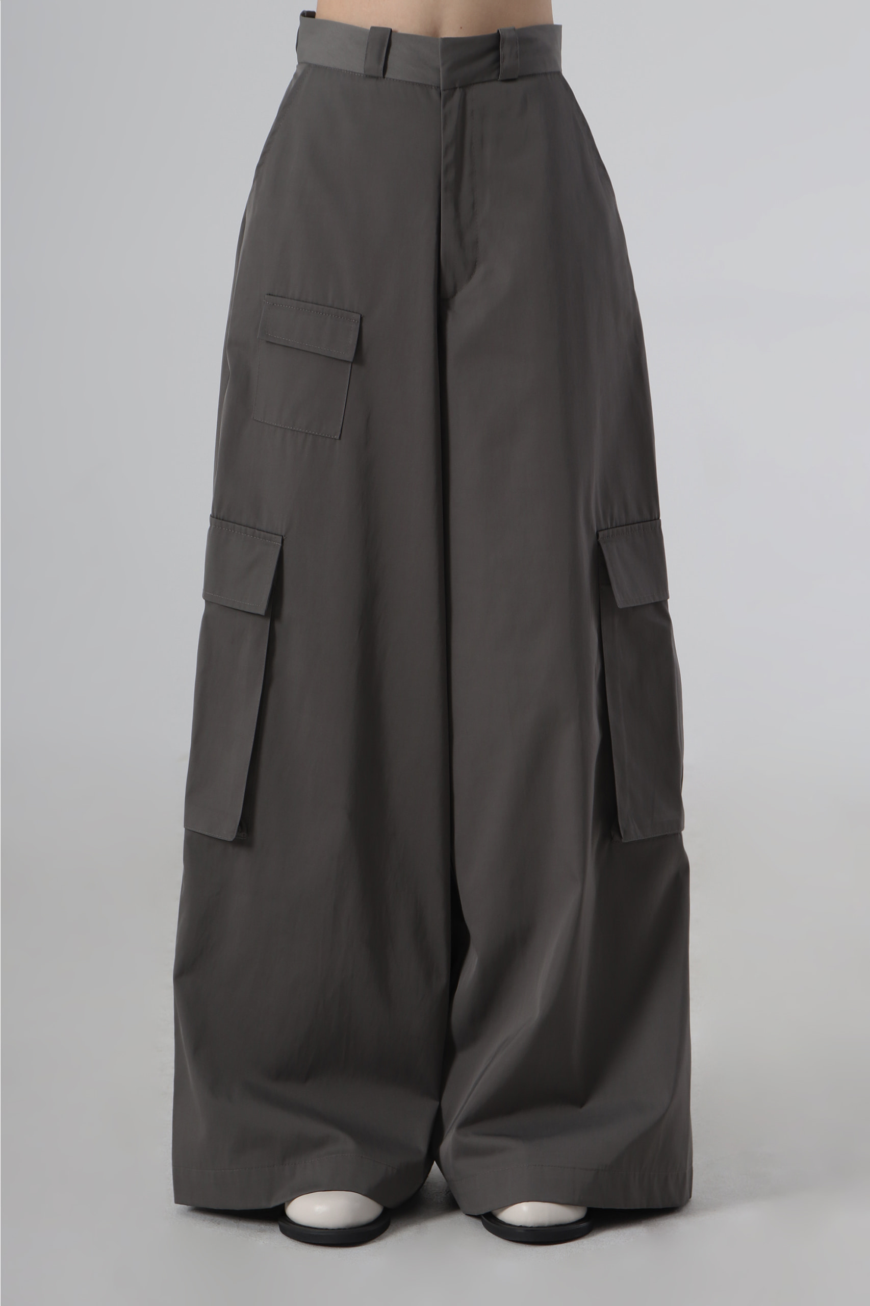 Cargo Pants [ Khaki Gray ]