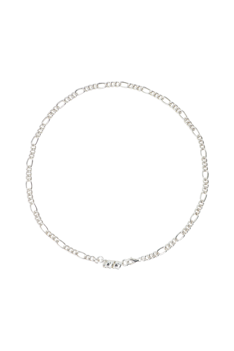 Twist Pendant Chain Necklace [ Silver 92.5 ]