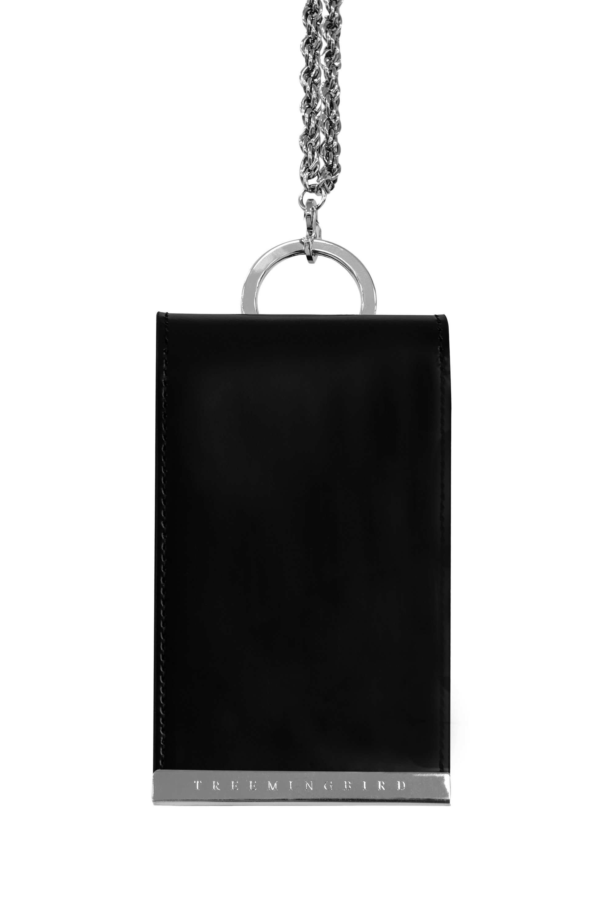2-way Chain Wallet Bag [ Black ]